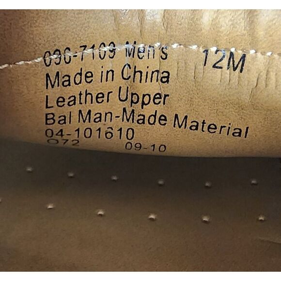 Chaps Men's Brown Leather Loafers tassels Dress Shoes size 12M - Picture 11 of 12